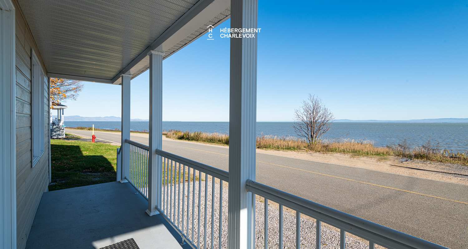Le 1368 - Une vue sublime sur le fleuve St-Laurent à deux pas du Massif